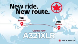 Air Canada Launches Airbus A321XLR Flights to Palma de Mallorca