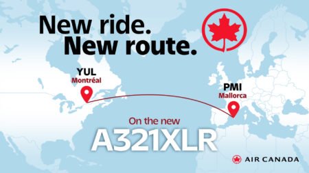 Air Canada Launches Airbus A321XLR Flights to Palma de Mallorca
