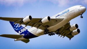 Airbus A380 in Airbus Livery
