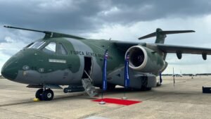 Embraer Unveils Stylish KC-390 Millennium Demonstrator Aircraft