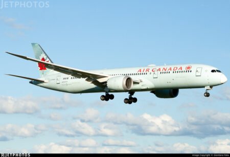 Air Canada Boeing 787 Makes Unexpected Return to Brisbane Due to Technical Issue Air Canada's Boeing 787-9 - Registered as C-FNOH