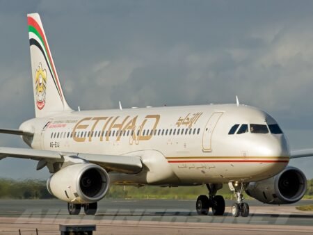 Airbus A320-232 Etihad Airways