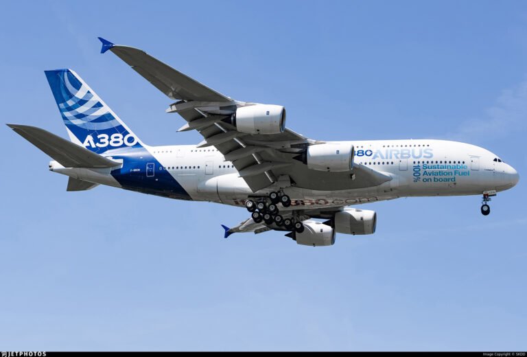 Airbus A380 Registered as F-WWOW