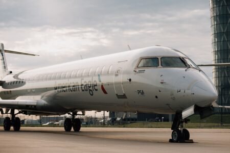 American Airlines Sets New Record for Longest Regional Jet Route American Airlines Bombardier CRJ-900