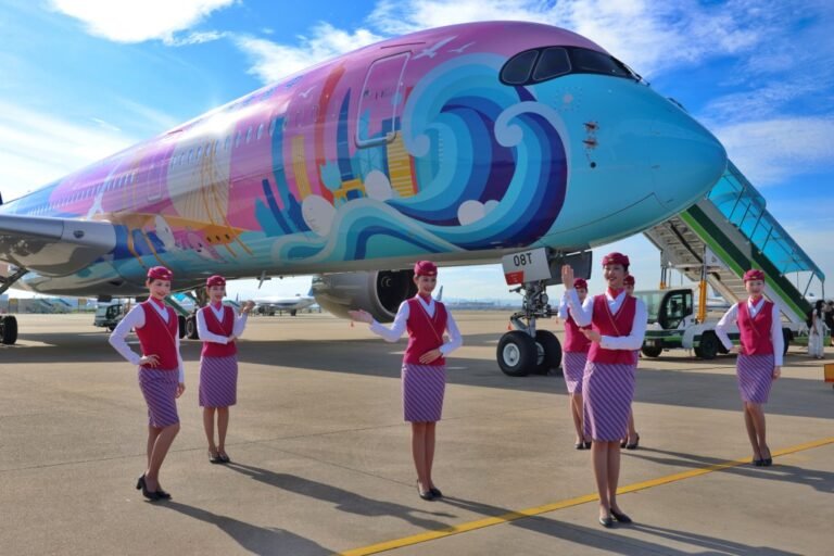 Stunning 48-Color Livery Unveiled by China Southern on A350 for National Games