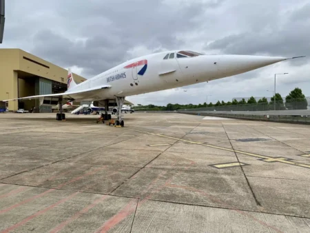 Top Airports to Spot the Iconic Concorde Supersonic Jet Concorde G-BOAB at Heathrow Airport