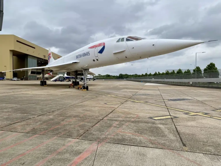 Top Airports to Spot the Iconic Concorde Supersonic Jet Concorde G-BOAB at Heathrow Airport