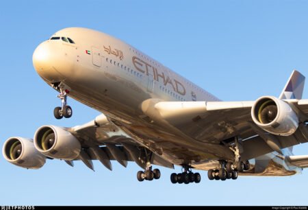 Etihad Airways A380