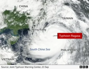 Impact of Super Typhoon Ragasa