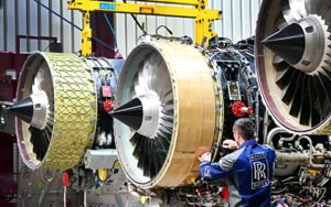 Rolls-Royce Jet Engine Production