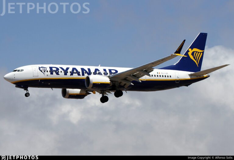 Ryanair Boeing 737 Makes Emergency Landing Due to Medical Emergency Ryanair's Boeing 737 - Registered as EI-IJC