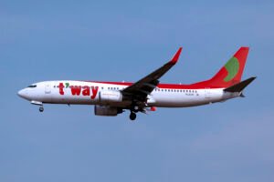 T'way Air Boeing 737