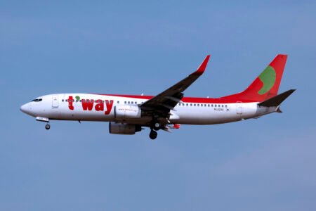 T'way Air Boeing 737