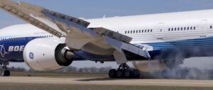 Boeing 777-9 Brake Test