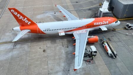 Tow Truck Collision Grounds easyJet A320 at Manchester Airport