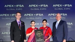 Air India Named ‘Most Improved Airline’ at Global APEX EXPO in Los Angeles Air India Named 'Most Improved Airline' at Global APEX EXPO in Los Angeles
