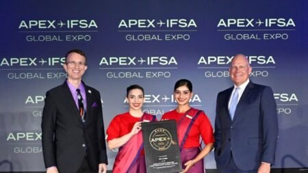 Air India Named 'Most Improved Airline' at Global APEX EXPO in Los Angeles