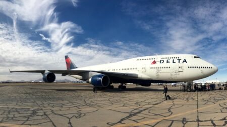 Delta's Boeing 747