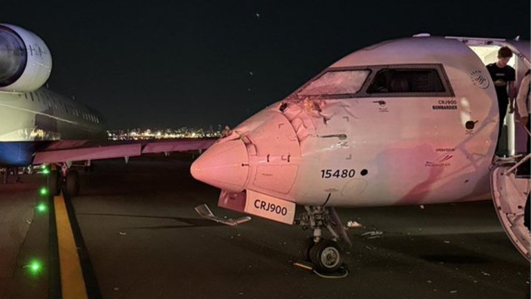 Shocking Collision at LaGuardia: Delta Aircraft Loses Wing in Taxiway Incident Delta Aircraft Collided at LaGuardia Airport